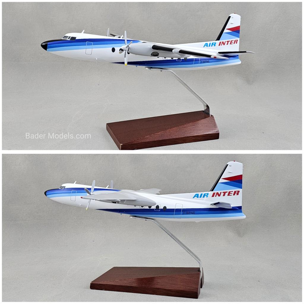 Air Inter - Fokker F27 - (1:72)